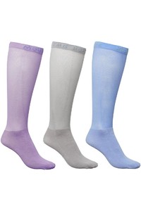 2023 Mountain Horse 3 pack Competition Sox 6022019051 - Lavender Blue